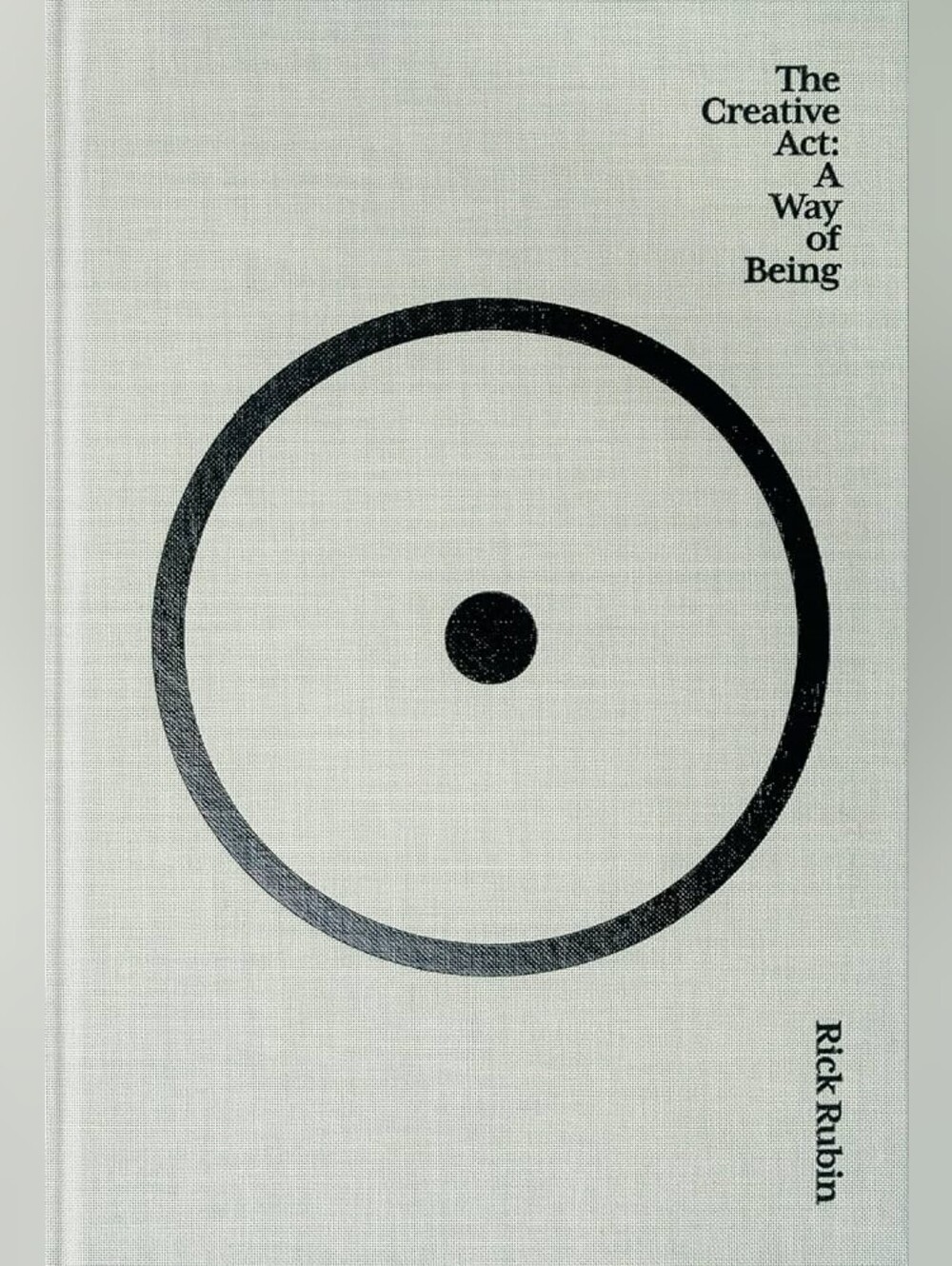 The Creative Act: A Way Of Being By Rick Rubin